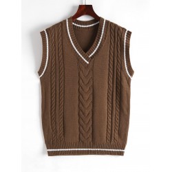 Cable Knit Cricket Sweater Vest